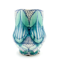 Load image into Gallery viewer, Cup 13oz - White Gold Luster Dots