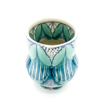 Load image into Gallery viewer, Cup 13oz - White Gold Luster Dots