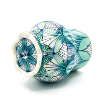 Load image into Gallery viewer, Cup 13oz - White Gold Luster Dots