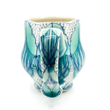 Load image into Gallery viewer, Mug 15 oz - White Gold Luster Dots