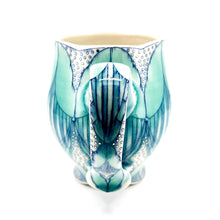 Load image into Gallery viewer, Mug 15 oz - White Gold Luster Dots
