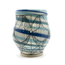 Load image into Gallery viewer, Cup 10oz - White Gold Luster Dots