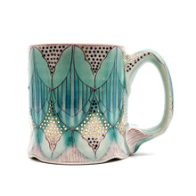 Load image into Gallery viewer, Mug 12oz - Gold Luster Dots